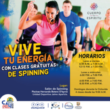 &iexcl;Adi&oacute;s al sedentarismo! Alcald&iacute;a de Cali ofrece clases gratuitas de Spinning 