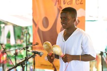 En intensa traves&iacute;a por el r&iacute;o Napi, Fajardo Hinestrosa lleg&oacute; a Timbiqu&iacute; cargado de sue&ntilde;os