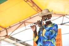 En intensa traves&iacute;a por el r&iacute;o Napi, Fajardo Hinestrosa lleg&oacute; a Timbiqu&iacute; cargado de sue&ntilde;os