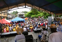 En intensa traves&iacute;a por el r&iacute;o Napi, Fajardo Hinestrosa lleg&oacute; a Timbiqu&iacute; cargado de sue&ntilde;os