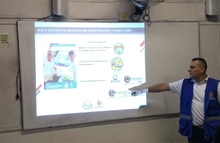 Maestros de obra son capacitados en manejo adecuado de residuos 