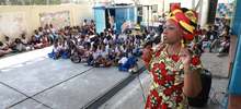 Una fiesta para celebrar la herencia africana en la IEO Carlos Holgu&iacute;n Mallarino, sede Ni&ntilde;o Jes&uacute;s de Atocha