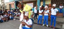 Una fiesta para celebrar la herencia africana en la IEO Carlos Holgu&iacute;n Mallarino, sede Ni&ntilde;o Jes&uacute;s de Atocha