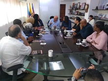 Alcalde recibi&oacute; a la Presidenta de la Asociaci&oacute;n Nacional de Periodistas Negros de Estados Unidos 