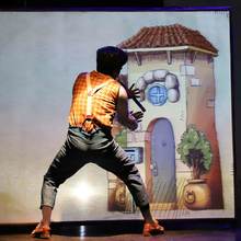 La bestia peluda hizo erizar a los ni&ntilde;os de Cali