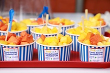 Un total de 500 ni&ntilde;os participaron de la primera Tienda Escolar Saludable en el corregimiento El Saladito. 