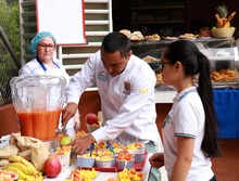 Un total de 500 ni&ntilde;os participaron de la primera Tienda Escolar Saludable en el corregimiento El Saladito. 