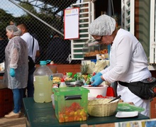Un total de 500 ni&ntilde;os participaron de la primera Tienda Escolar Saludable en el corregimiento El Saladito. 