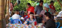 M&aacute;s de 100 personas se benefician diariamente en el comedor comunitario del corregimiento Golondrinas 