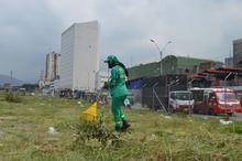 Limpieza, poda y recuperaci&oacute;n del &aacute;rea de renovaci&oacute;n urbana: uni&oacute;n de esfuerzos de Emru, Uaespm y Ciudad Limpia