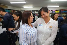 Servidores p&uacute;blicos y estudiantes caminaron por la Ruta de la integridad 