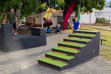  As&iacute; fue la entrega de la nueva &ldquo;casa de la adrenalina&rdquo; de los cale&ntilde;os 15