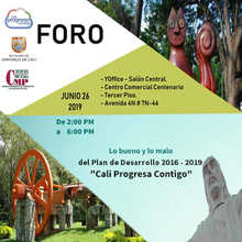 Foro Consejo Municipal de Planeaci&oacute;n 