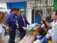 Encuentro entre dos mundos en la IEO Carlos Hogu&iacute;n Mallarino