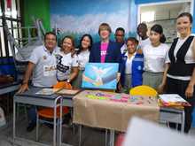 Encuentro entre dos mundos en la IEO Carlos Hogu&iacute;n Mallarino