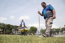 En Cali, m&aacute;s de 100 gramas para la pr&aacute;ctica de f&uacute;tbol lucir&aacute;n como nuevas 