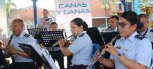 Adultos mayores disfrutaron del concierto de la Banda de la Escuela Militar de Aviaci&oacute;n