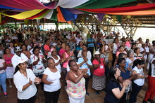 Gestoras de los comedores comunitarios recibieron reconocimiento por su ardua labor 