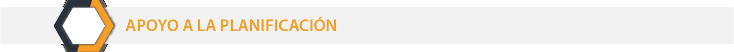 T&iacute;tulo eje de Apoyo a la Planificaci&oacute;n 