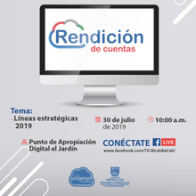 Rendici&oacute;n de Cuentas Julio 2019