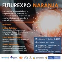 FuturExpo Naranja, un encuentro para emprendedores creativos
