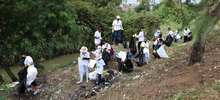 Jornada de limpieza de la ribera del R&iacute;o Cali
