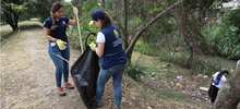 Jornada de limpieza de la ribera del R&iacute;o Cali