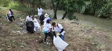 Jornada de limpieza de la ribera del R&iacute;o Cali
