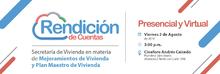 Segunda Rendici&oacute;n de Cuentas - Viernes 2 de Agosto de 2019