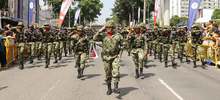 Cali, la precursora vivi&oacute; el desfile del D&iacute;a de la Independencia 