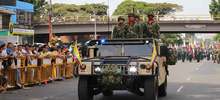 Cali, la precursora vivi&oacute; el desfile del D&iacute;a de la Independencia 