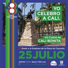 Cale&ntilde;os se comprometen a poner a Cali Bonita, &iquest;y vos?