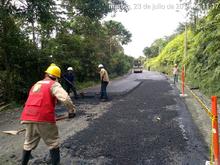 Se inicio la pavimentaci&oacute;n de 500 mts. de la Vuelta a Occidente