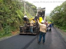 Se inicio la pavimentaci&oacute;n de 500 mts. de la Vuelta a Occidente