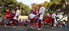 La mano del negro le dio la despedida al XXV Encuentro de Danzas Mercedes Monta&ntilde;o