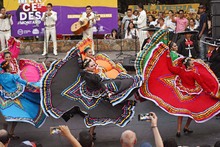 Lleno total en todos los escenarios del XXV Encuentro de Danzas Mercedes Monta&ntilde;o