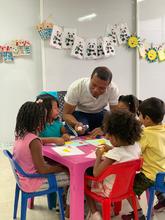 Ni&ntilde;os y ni&ntilde;as v&iacute;ctimas del conflicto fueron artistas por un d&iacute;a