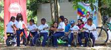 Aprendiendo y jugando, as&iacute; inici&oacute; el Foro Nacional de la Bicicleta 