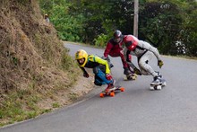 La Virgen fue la pista del inicio del suramericano Downhill Skateboarding