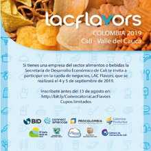 Convocatoria para emprendedores del sector de alimentos y bebidas
