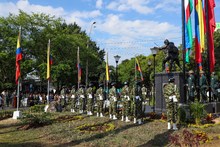 Cali rinde homenaje a las fuerzas militares, en el bicentenario de la Batalla de Boyac&aacute;