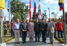Cali rinde homenaje a las fuerzas militares, en el bicentenario de la Batalla de Boyac&aacute;
