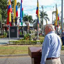 Cali rinde homenaje a las fuerzas militares, en el bicentenario de la Batalla de Boyac&aacute;