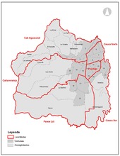 As&iacute; est&aacute;n distribuidas las localidades de Cali Distrito Especial