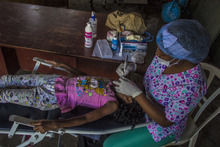Jornada de salud para los habitantes del sector de la laguna El Pondaje