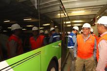 Llega la primera flota el&eacute;ctrica y a gas natural para reforzar el servicio del MIO