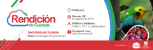 Invitacion a la Segunda Rendici&oacute;n de cuentas Secretar&iacute;a de turismo