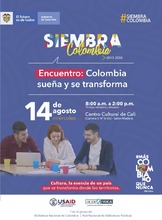 El encuentro &lsquo;Siembra Colombia&rsquo; hecha ra&iacute;ces en Cali