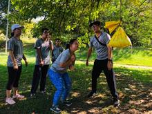 Personas con discapacidad participaron en &lsquo;Campo Traviesa&rsquo; con Calintegra