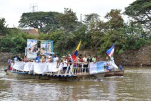 Tradicional Balsada a la Virgen de la Asunci&oacute;n se suma a los actos descentralizados del Petronio &Aacute;lvarez